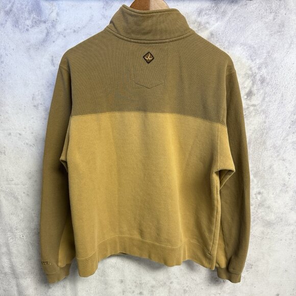 Prana Sweatshirt Mens M 21x25 Brown Full Zip - Picture 2 of 14